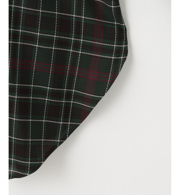 組曲「シアーツイルチェック ハイネックブラウス」|シャツ・ブラウス|