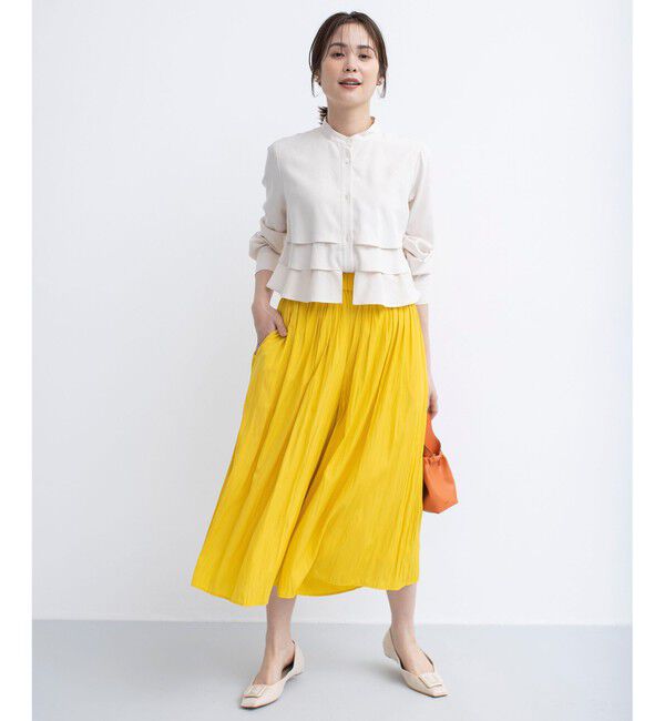 組曲「【春の新色追加】ギャザーライトデシン パンツ」|その他|