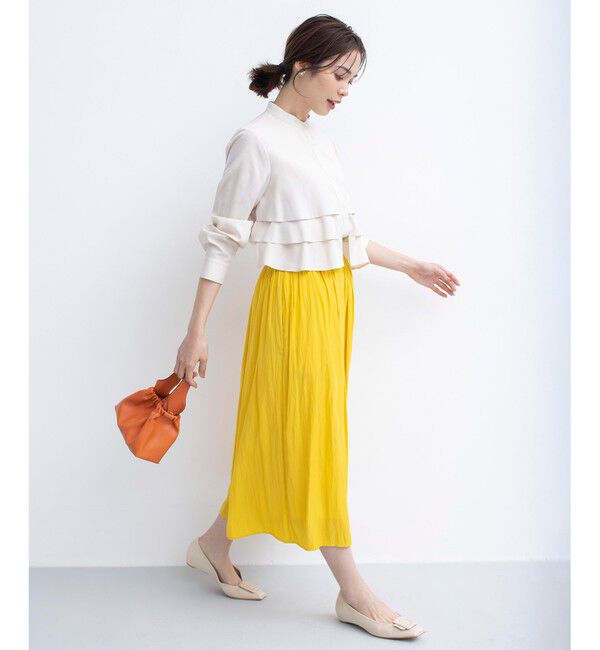 組曲「【春の新色追加】ギャザーライトデシン パンツ」|その他|