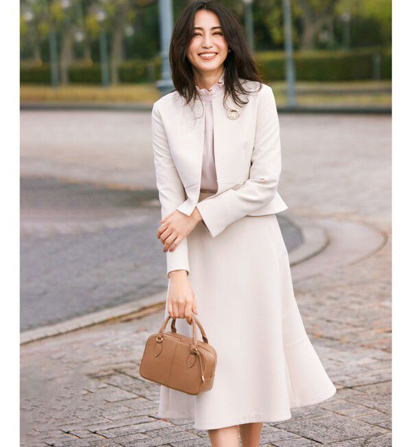 組曲「【ショルダーベルト付き】ミニボストンバッグ」|ボストンバッグ|ベージュ系