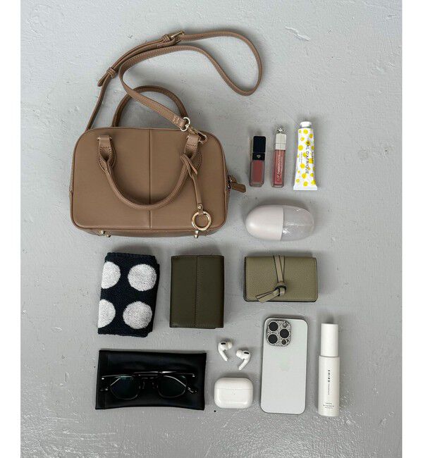 組曲「【ショルダーベルト付き】ミニボストンバッグ」|ボストンバッグ|