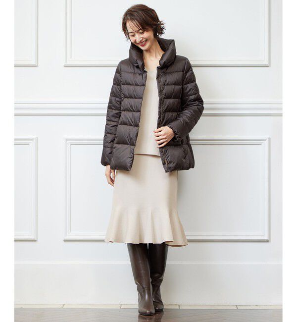 自由区「【洗える/セット可】レーヨンポリエステルスムース Vネックニット」|ニット・セーター|