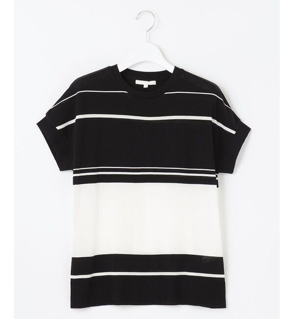 自由区「【WEB限定・洗える】ニットソーボーダー トップス」|ニット・セーター|