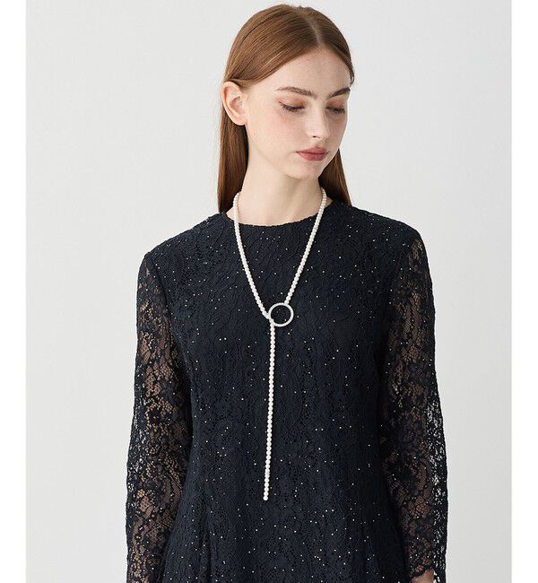 23区「【APPLAUDIR】2WAY クリッカー パールネックレス」|ネックレス|