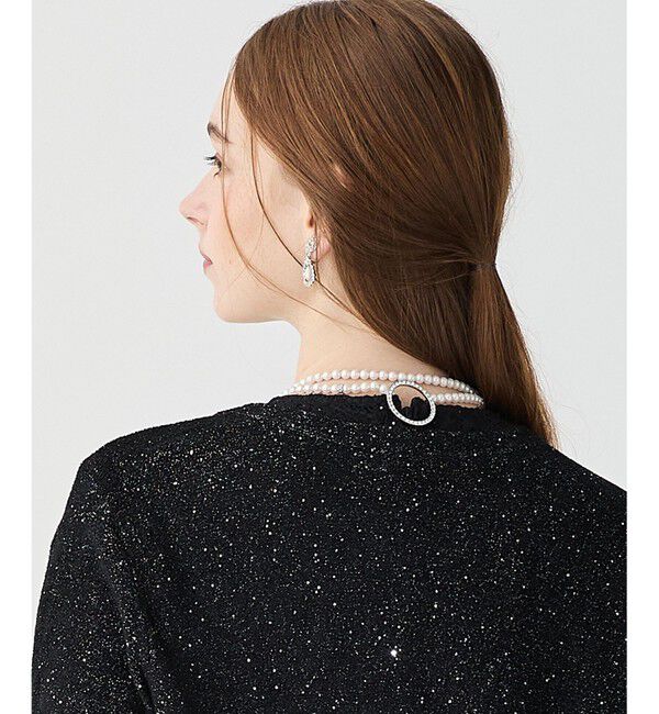 23区「【APPLAUDIR】2WAY クリッカー パールネックレス」|ネックレス|