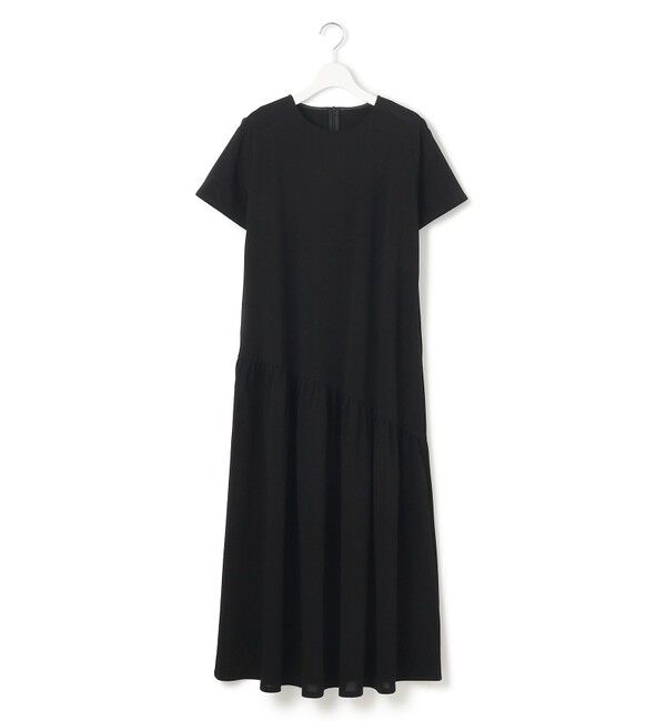 23区「【Oggi8月号掲載/接触冷感/洗える】ツイストコットンプレーティング ティアードワンピース」|ワンピース|