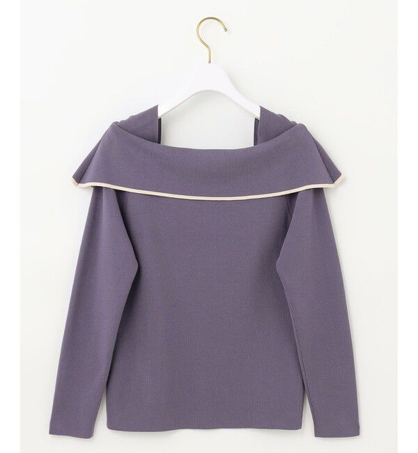 any SiS「【洗える】フレアカラープルオーバー」|ニット・セーター|