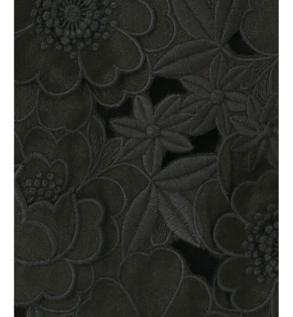  「【オンライン限定】フラワー3Dニットカーディガン」|カーディガン|