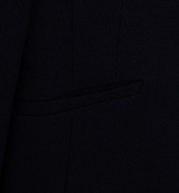 NOLLEY'S sophi「《セットアップ対応》ウォッシャブルウール調ノーカラージャケット」|ノーカラージャケット|