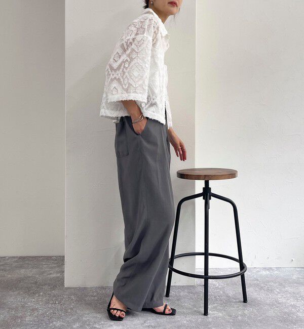 fredy emue「クールタンブラーツイルスラックス」|スラックス|