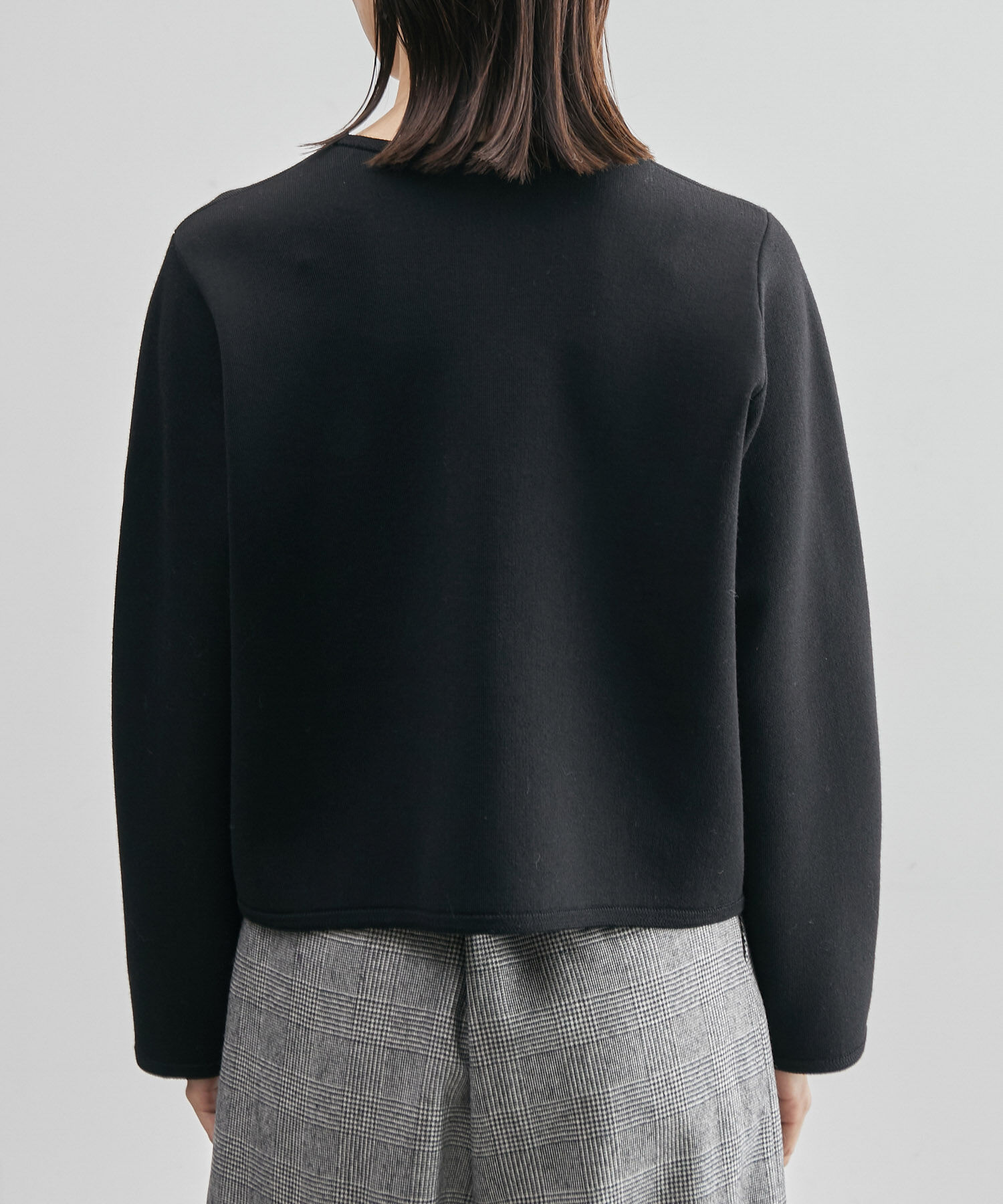 ROPE「【高評価】スウェットライクニットカーディガン/セットアップ対応」|カーディガン|