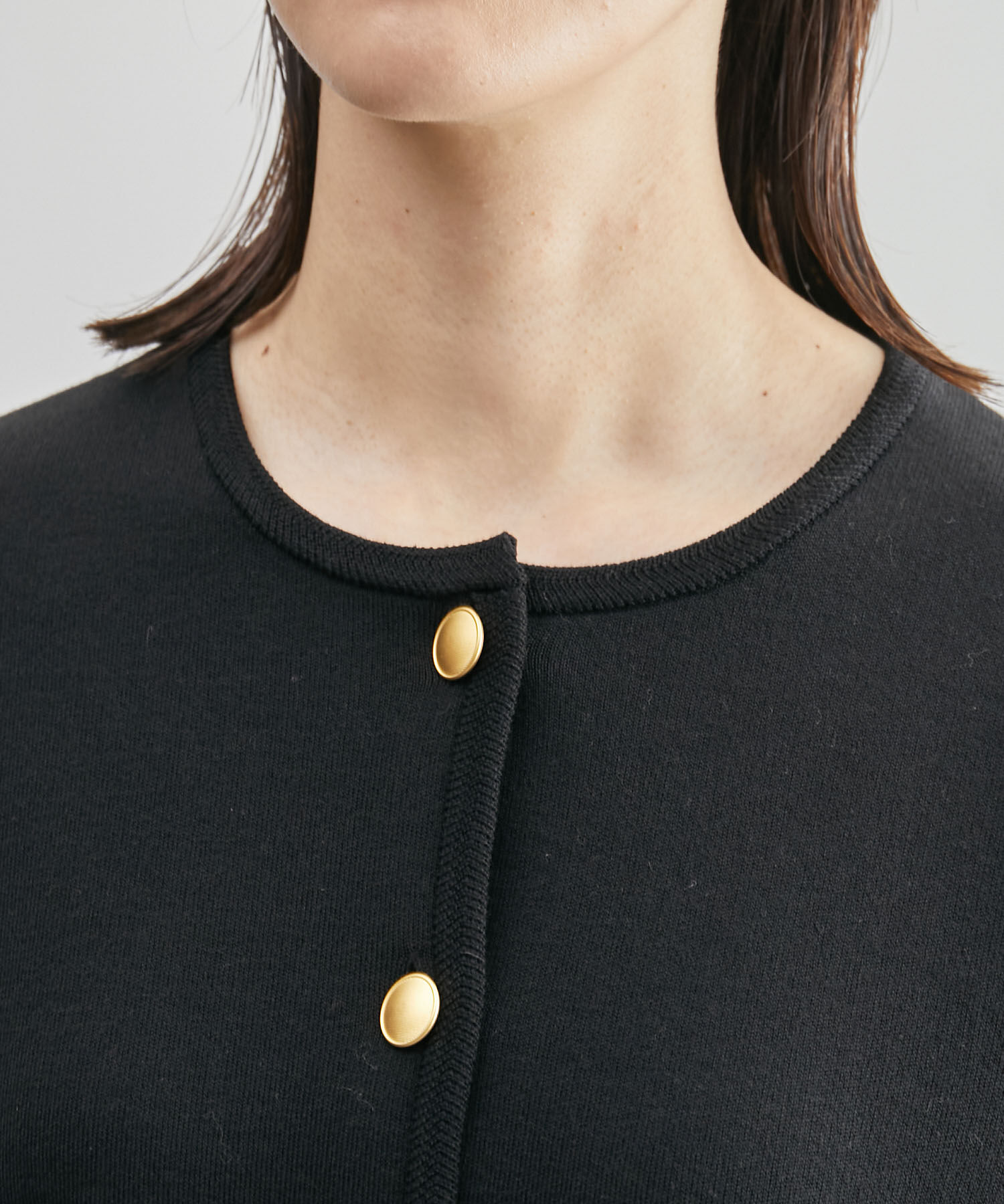 ROPE「【高評価】スウェットライクニットカーディガン/セットアップ対応」|カーディガン|