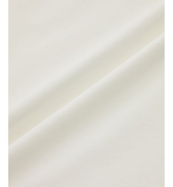 ROPE「【洗える】コットンプレーティング天竺カーブスリーブカットソー」|Tシャツ・カットソー|