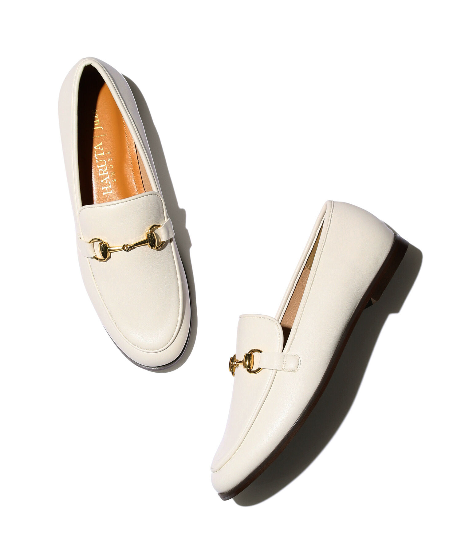 Juze「【晴雨兼用】【HARUTAコラボ】リサイクルレザービットローファー」|ローファー|