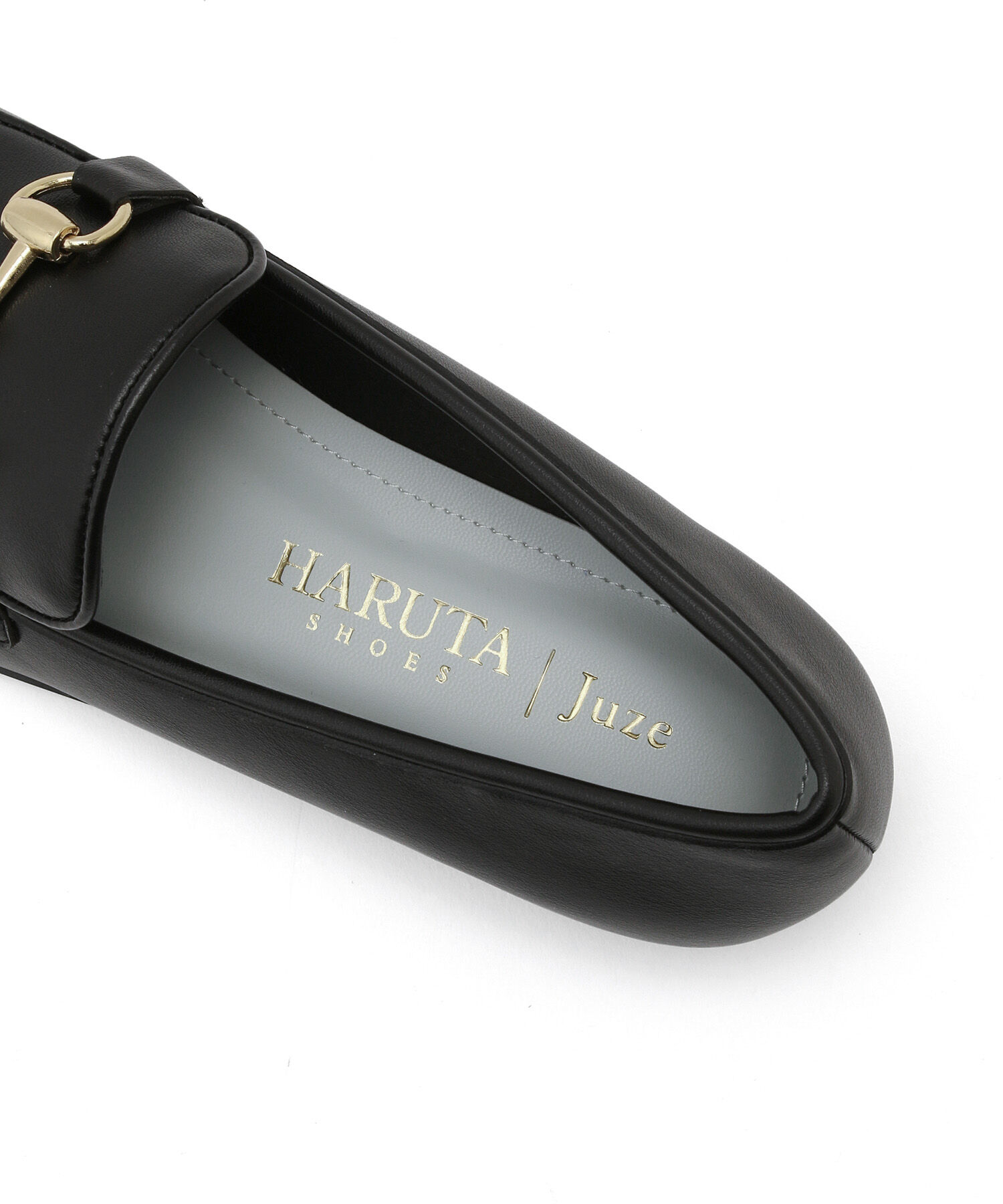 Juze「【晴雨兼用】【HARUTAコラボ】リサイクルレザービットローファー」|ローファー|