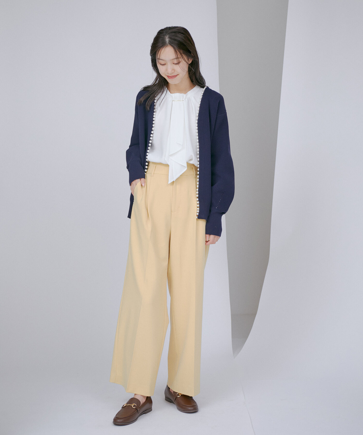 Juze「【晴雨兼用】【HARUTAコラボ】リサイクルレザービットローファー」|ローファー|