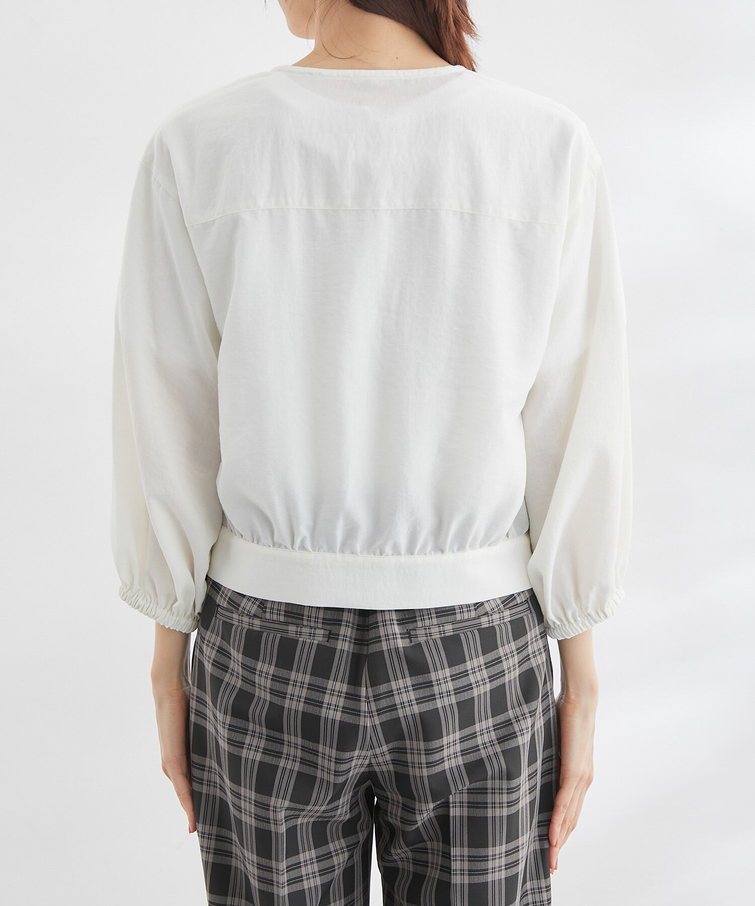 Rope&rsquo;Picnic「ショートレングスブラウスカーディガン」|カーディガン|