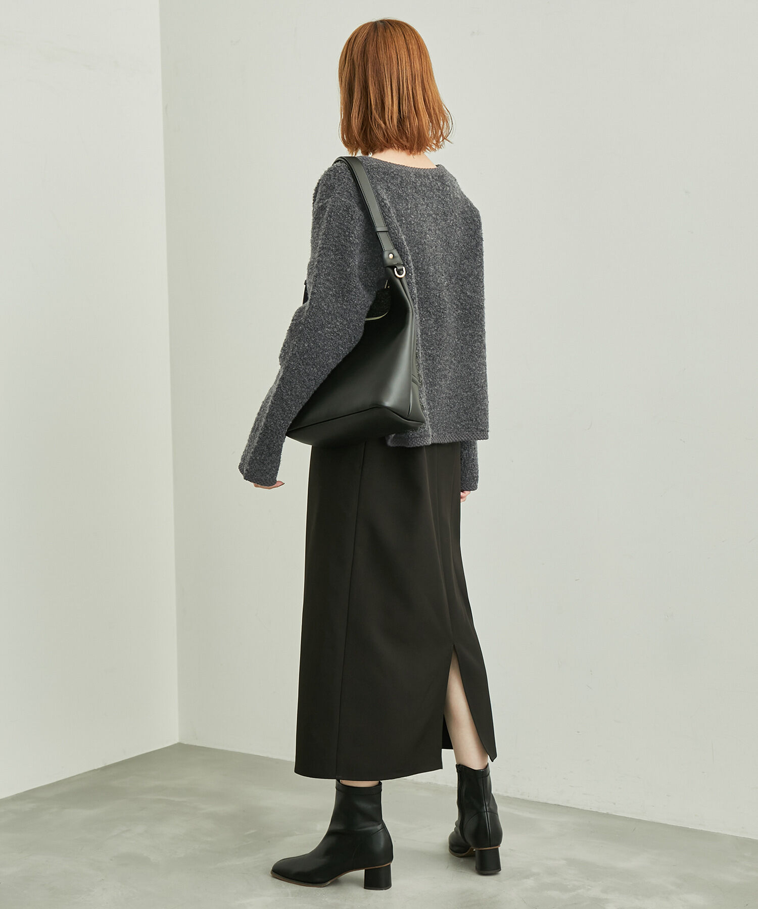 Rope&rsquo;Picnic「リンクコーデ/ループ編みゴールドボタンニットカーディガン」|カーディガン|