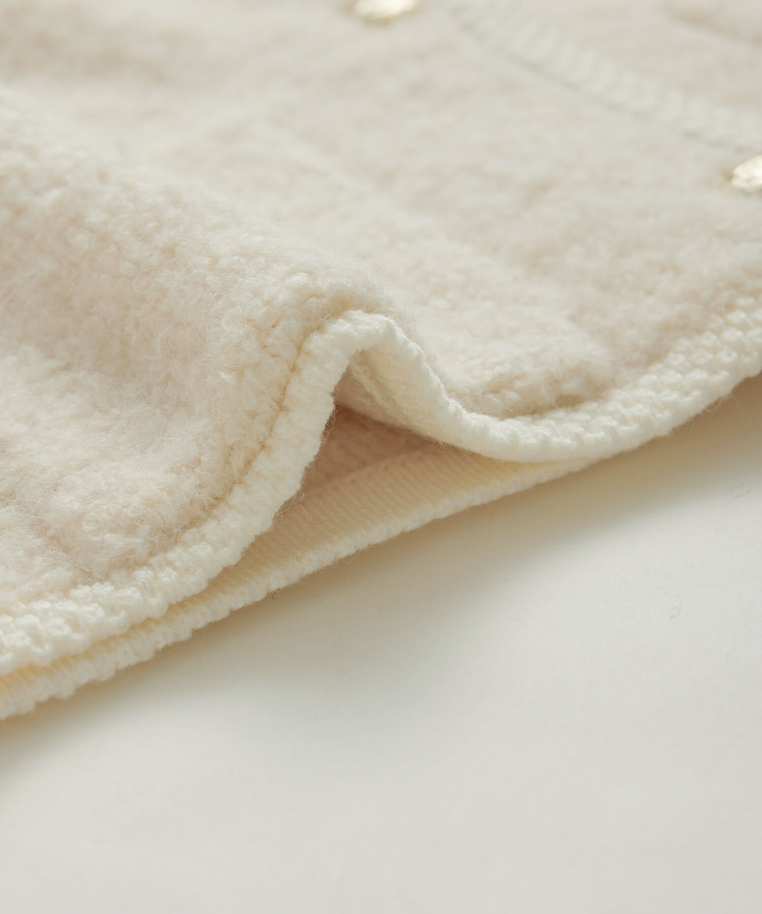 Rope&rsquo;Picnic「リンクコーデ/ループ編みゴールドボタンニットカーディガン」|カーディガン|