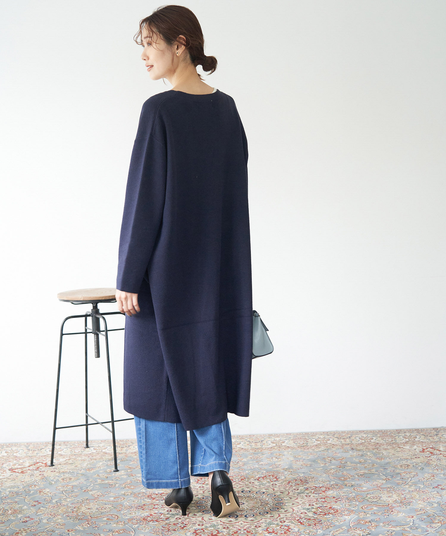 Rope&rsquo;Picnic「【WEB限定】ニットコーディガン」|カーディガン|