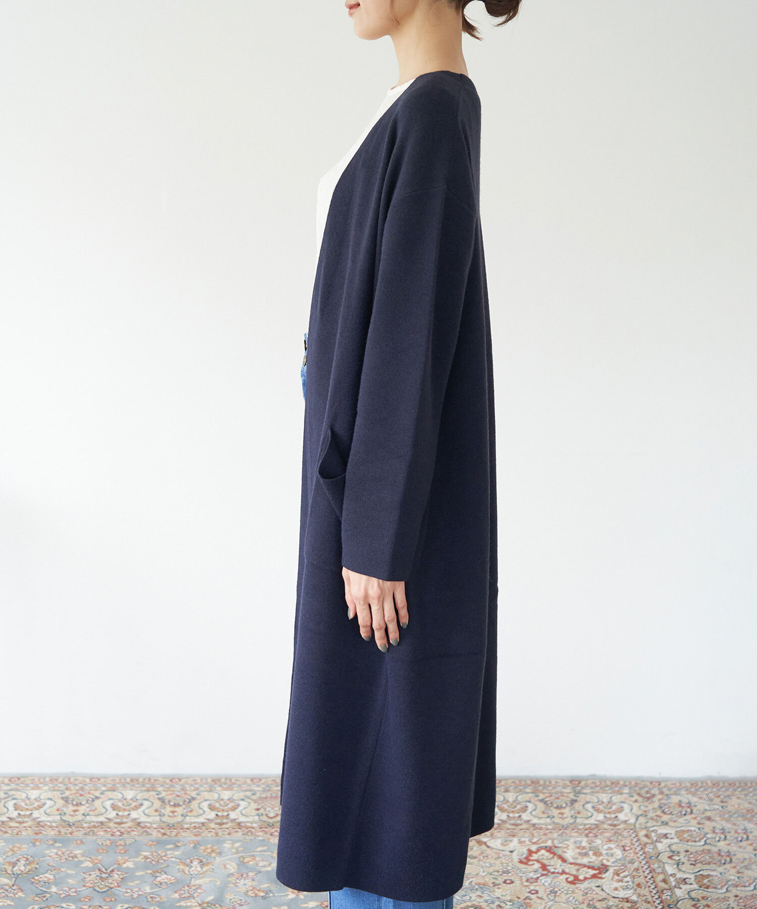 Rope&rsquo;Picnic「【WEB限定】ニットコーディガン」|カーディガン|