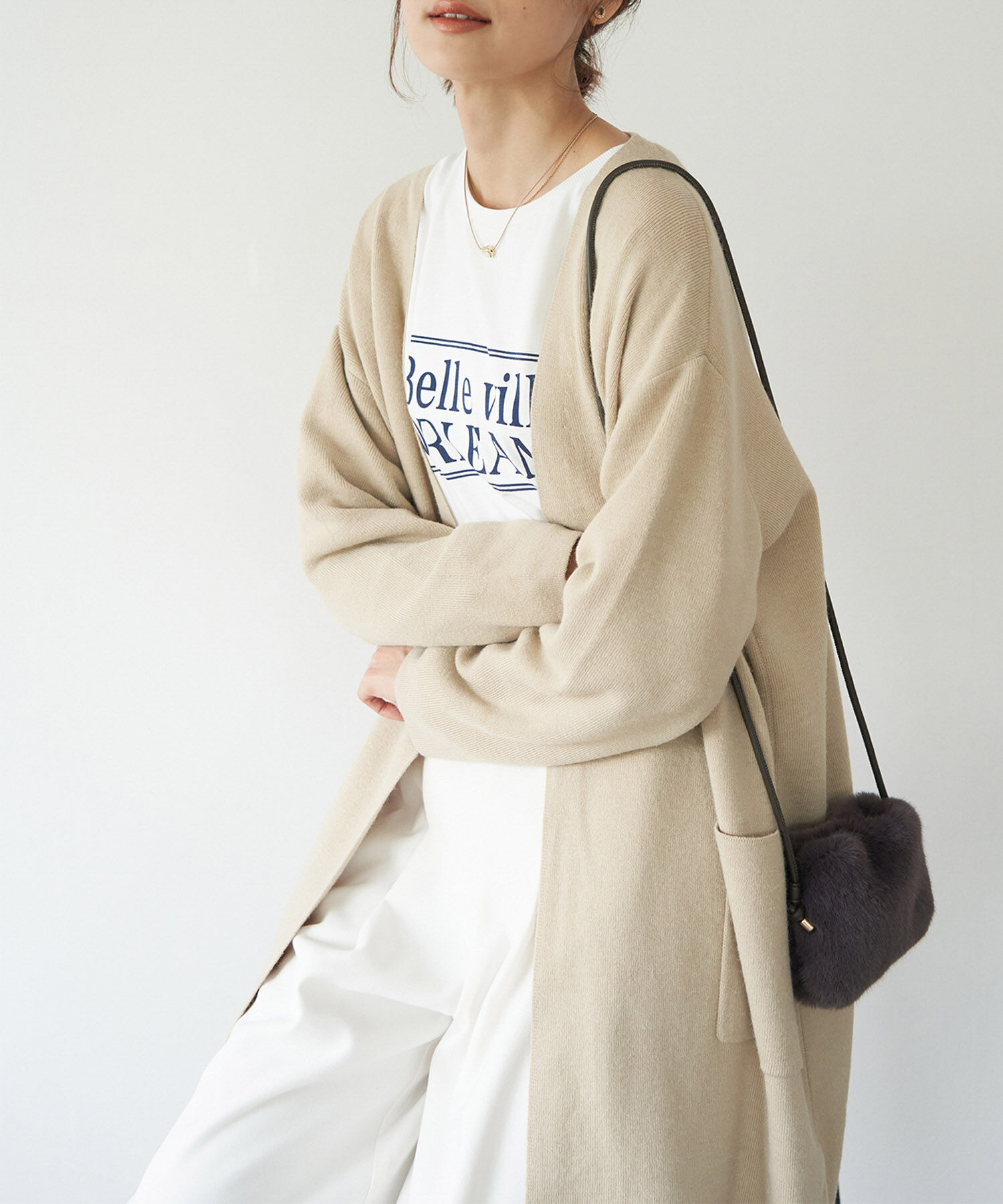 Rope&rsquo;Picnic「【WEB限定】ニットコーディガン」|カーディガン|