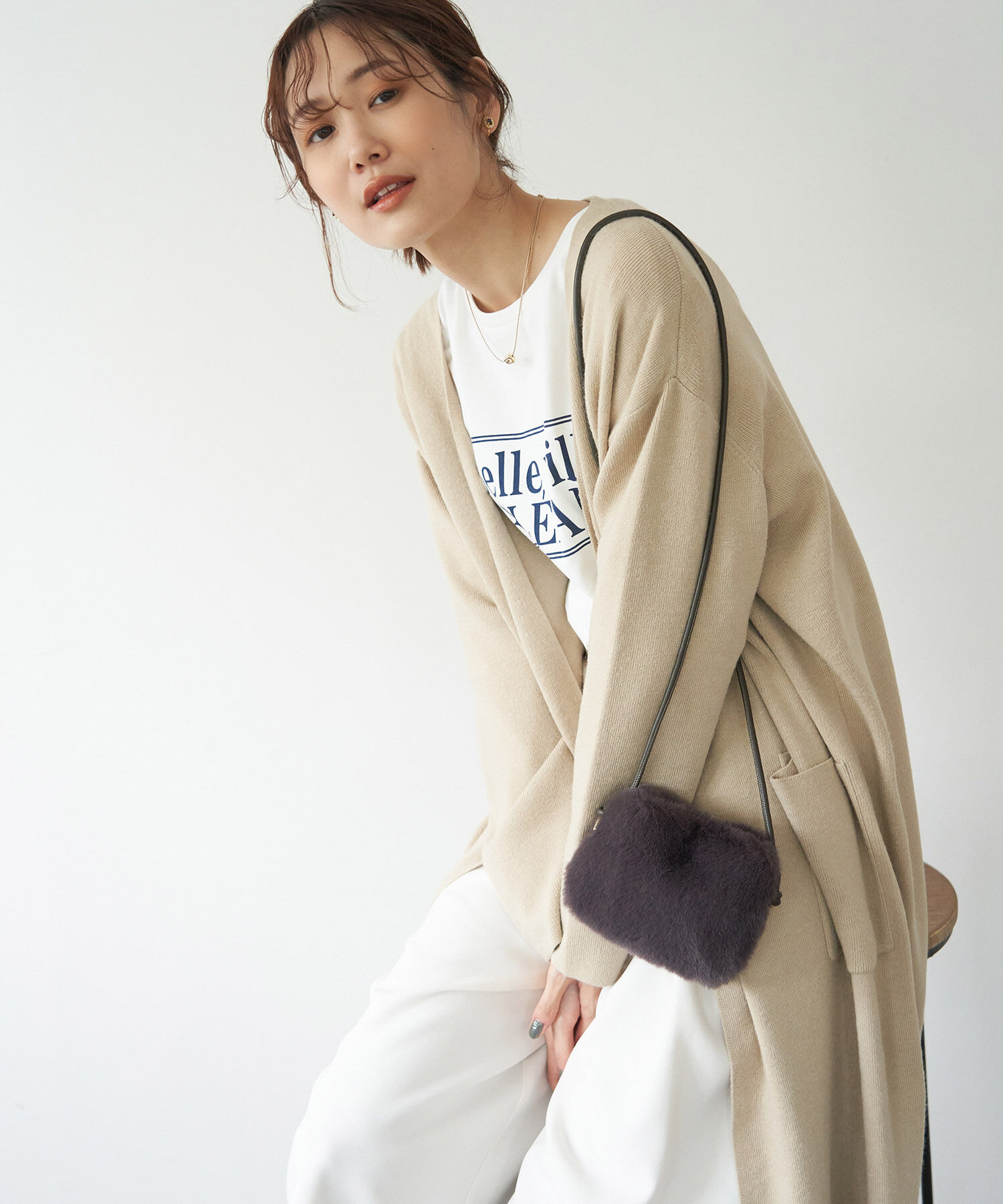 Rope&rsquo;Picnic「【WEB限定】ニットコーディガン」|カーディガン|