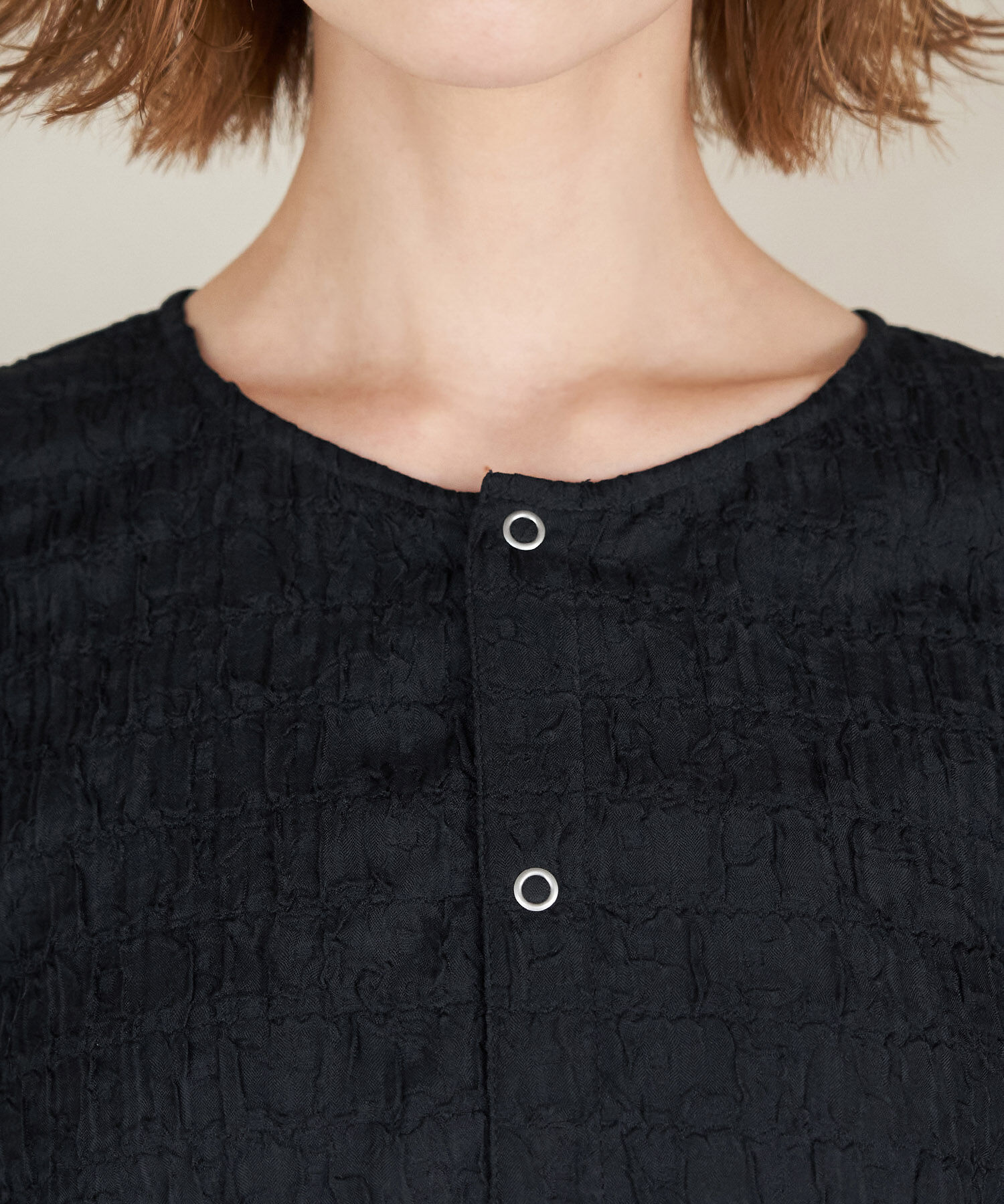 Rope&rsquo;Picnic「ジャガードブラウスカーディガン」|カーディガン|