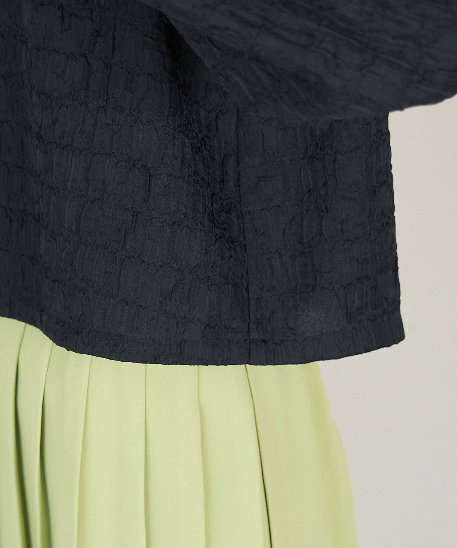 Rope&rsquo;Picnic「ジャガードブラウスカーディガン」|カーディガン|