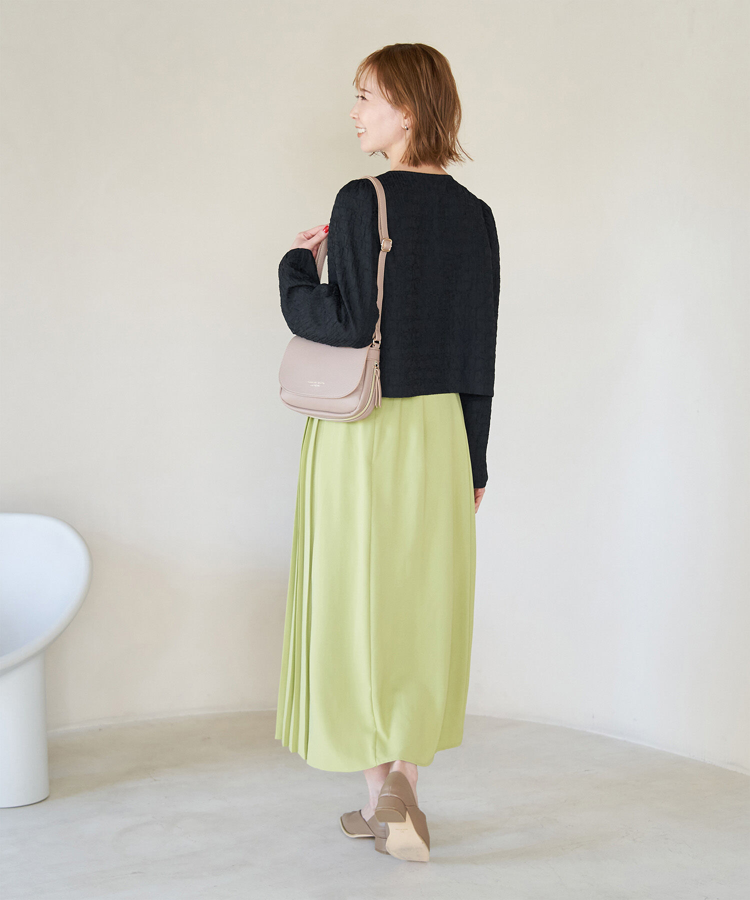 Rope&rsquo;Picnic「ジャガードブラウスカーディガン」|カーディガン|