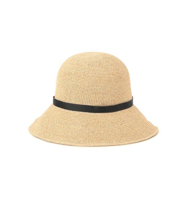 ROPE PICNIC PASSAGE「細編みスリムリボンハット」|ハット|