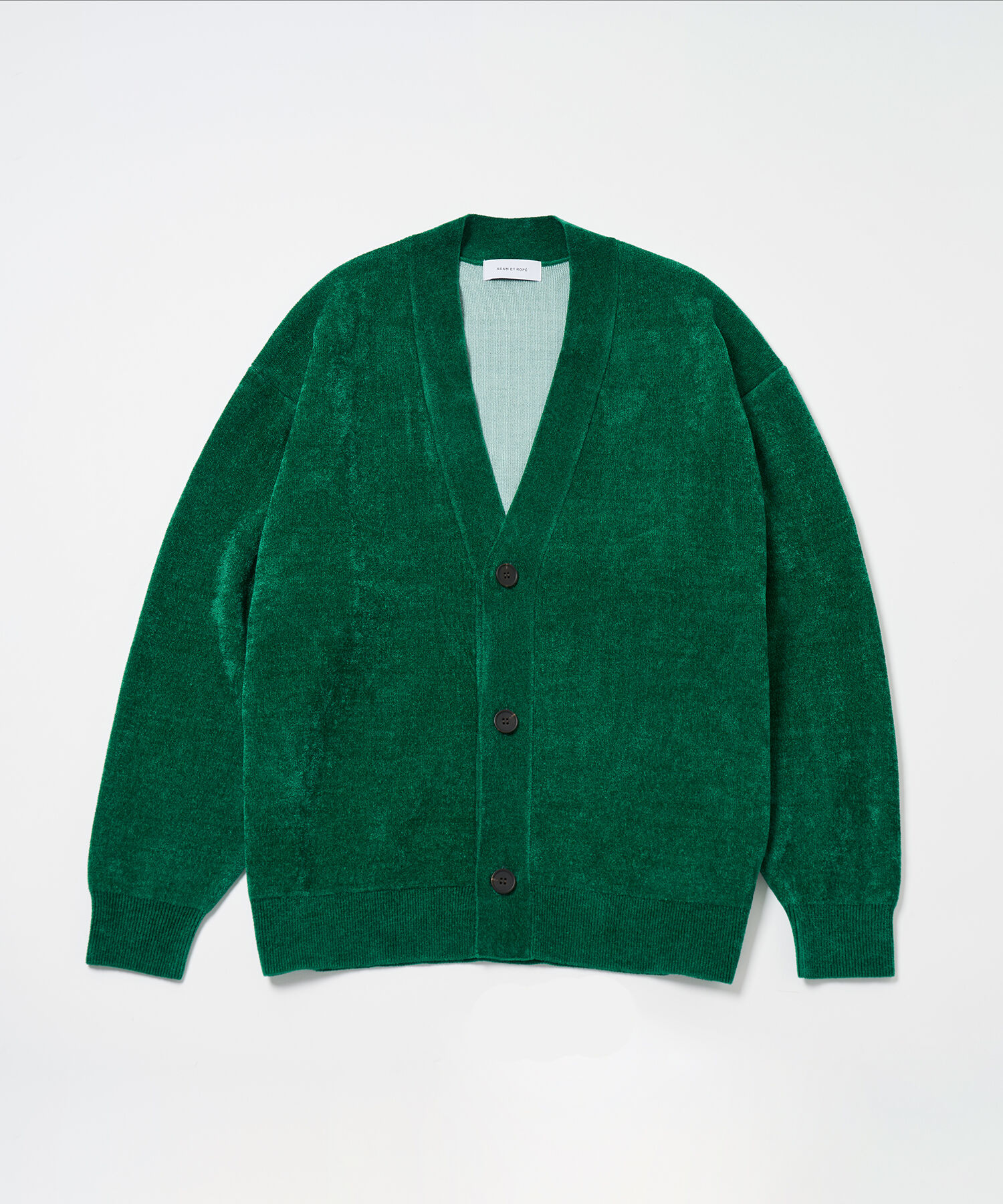 ADAM ET ROPE'「モールヤーン オーバーサイズ カーディガン / サスティナブル / ユニセックス」|カーディガン|