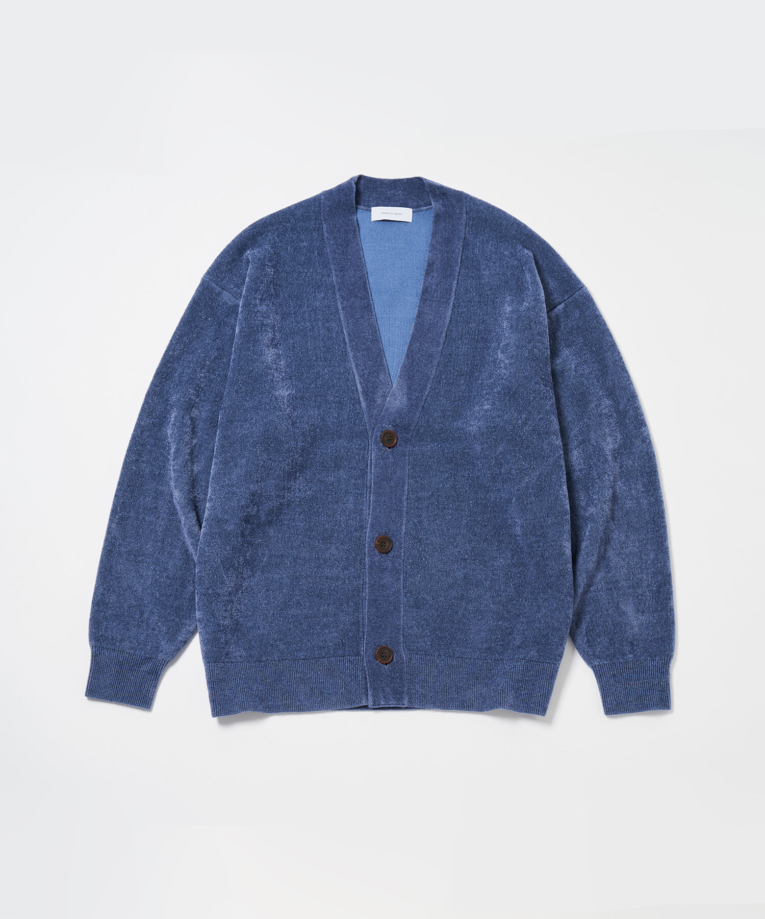 ADAM ET ROPE'「モールヤーン オーバーサイズ カーディガン / サスティナブル / ユニセックス」|カーディガン|