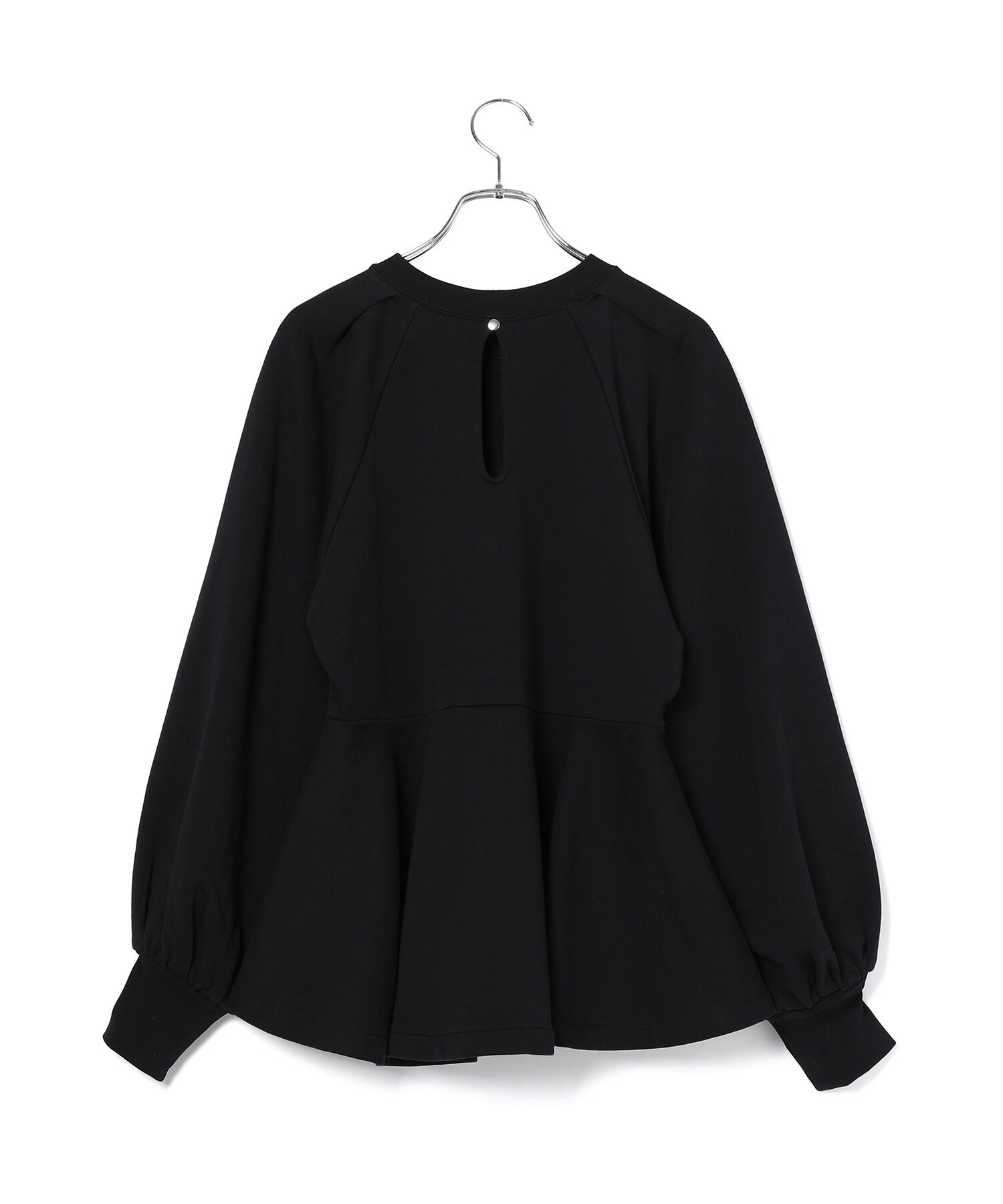 ADAM ET ROPE'「【サステナブル・WEB限定】タックスリーブペプラムスウェット」|Tシャツ・カットソー|