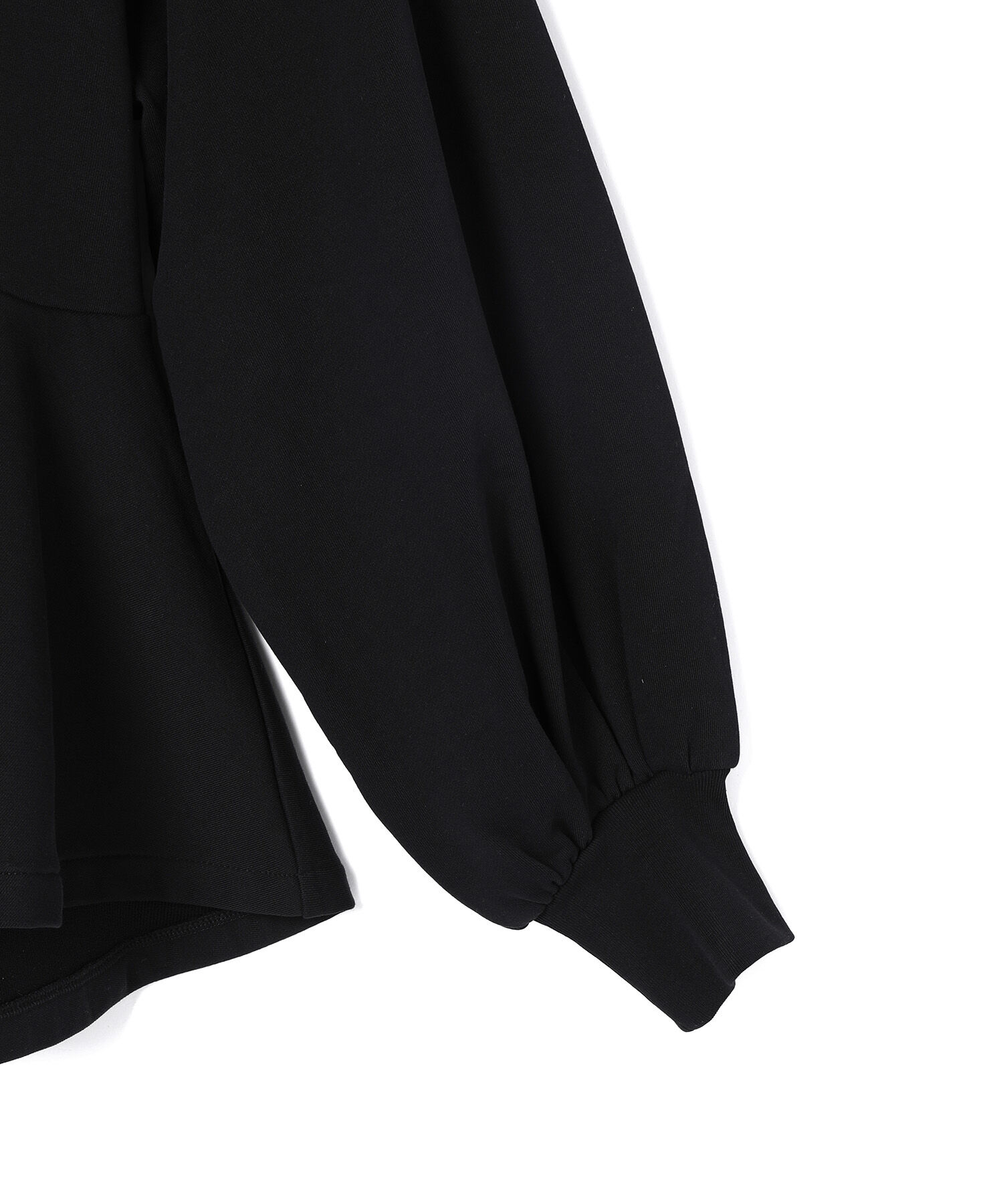 ADAM ET ROPE'「【サステナブル・WEB限定】タックスリーブペプラムスウェット」|Tシャツ・カットソー|