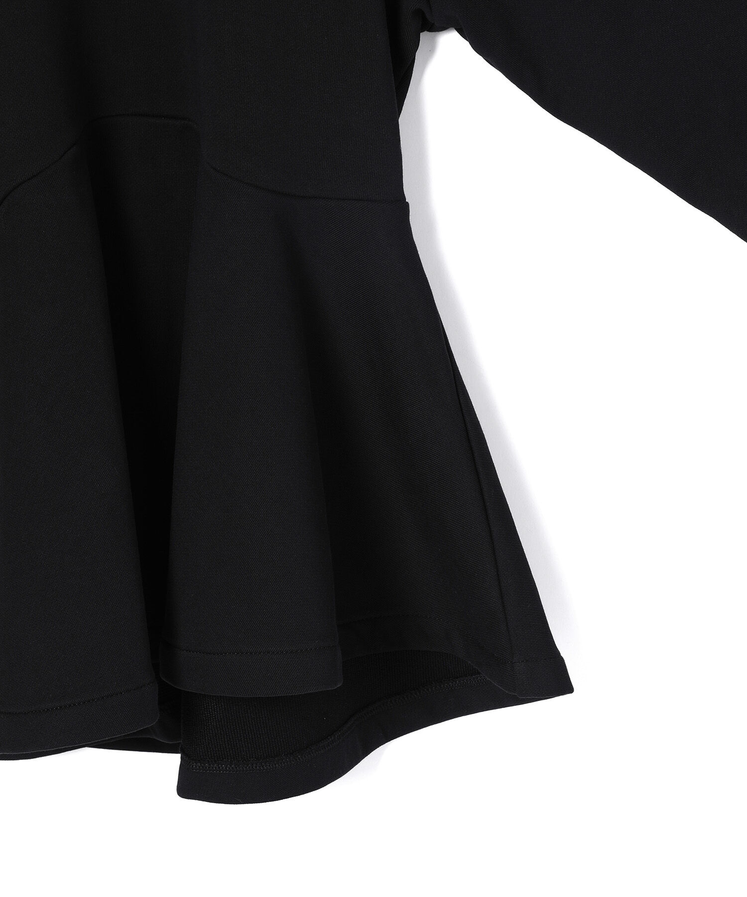 ADAM ET ROPE'「【サステナブル・WEB限定】タックスリーブペプラムスウェット」|Tシャツ・カットソー|