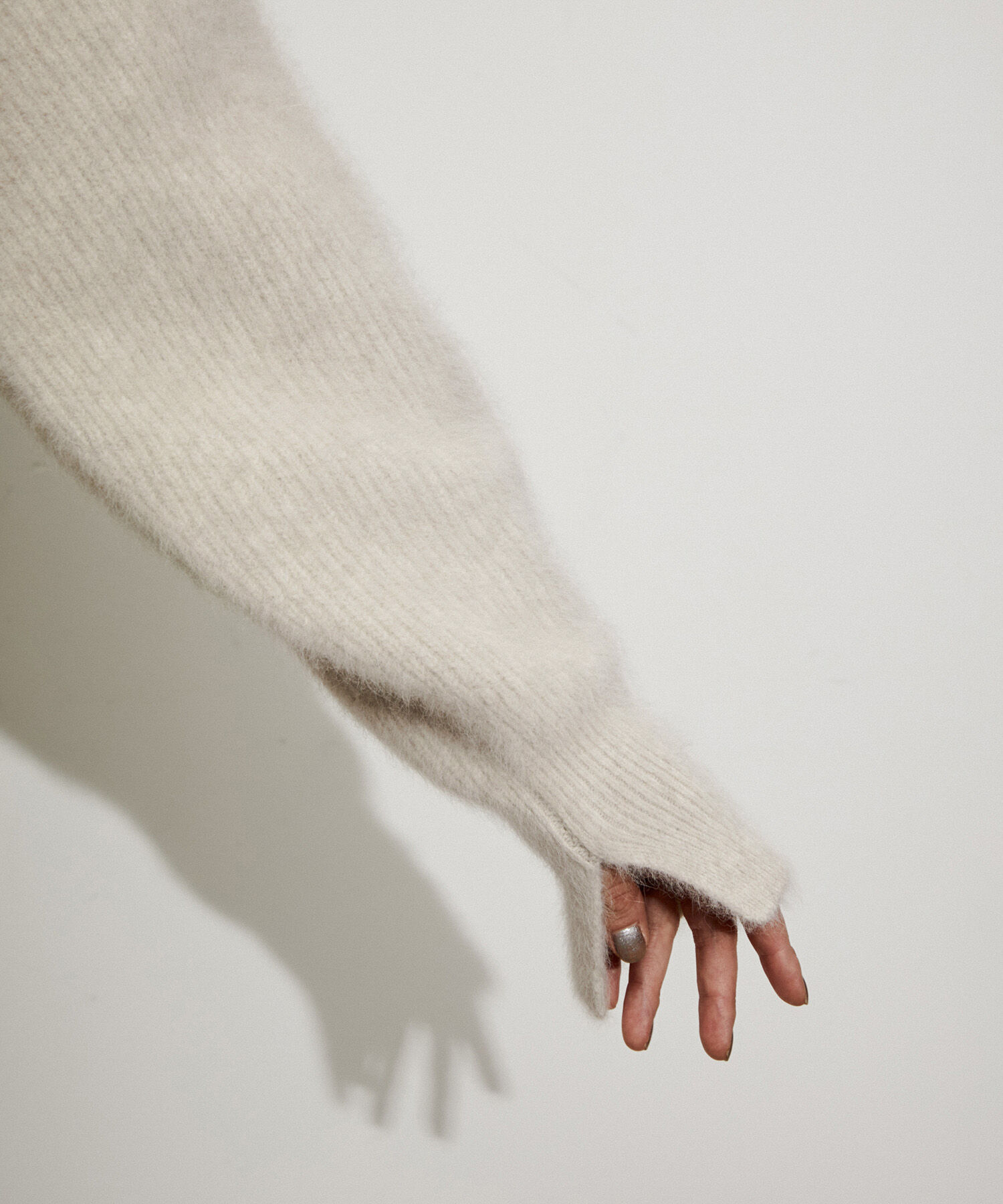 ADAM ET ROPE'「ファーニットカーディガン」|カーディガン|