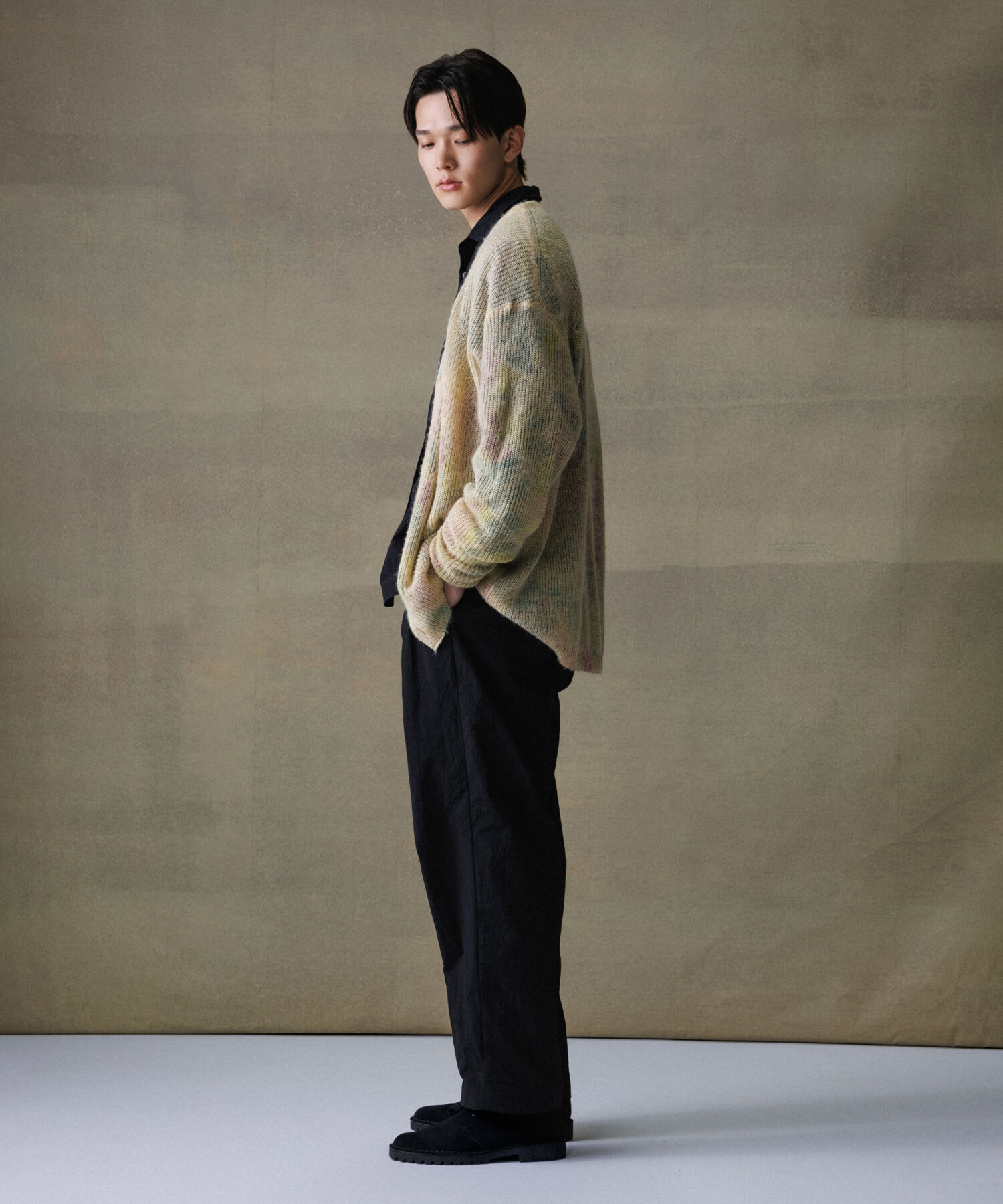 ADAM ET ROPE'「撥水リサイクルナイロン ワイドイージー スラックス / ロングシーズン着用可能 /ユニセックス」|その他|