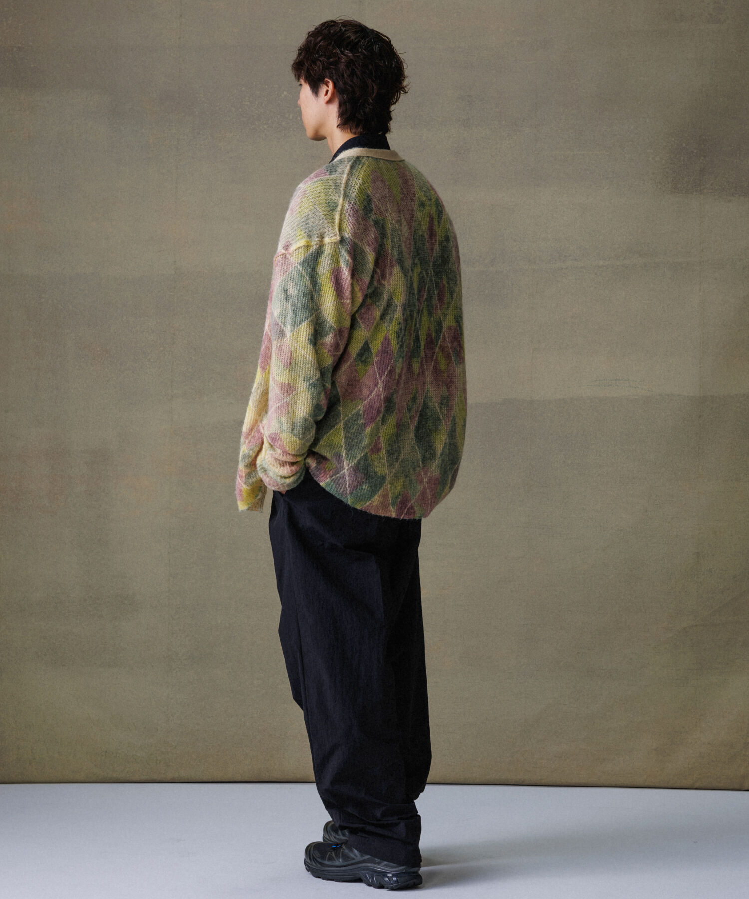 ADAM ET ROPE'「撥水リサイクルナイロン ワイドイージー スラックス / ロングシーズン着用可能 /ユニセックス」|その他|