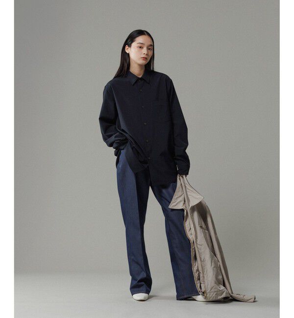 ADAM ET ROPE'「【NIKKE】レギュラーカラー シャツ / ウォッシャブル」|シャツ・ブラウス|