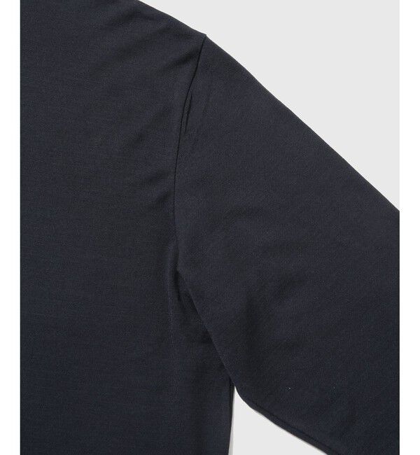 ADAM ET ROPE'「【NIKKE】ウール天竺 ロングスリーブ ニットT」|Tシャツ・カットソー|