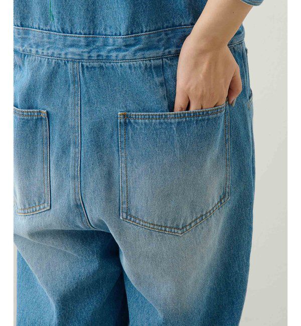  「デニムジャンプスーツ」|ワンピース|