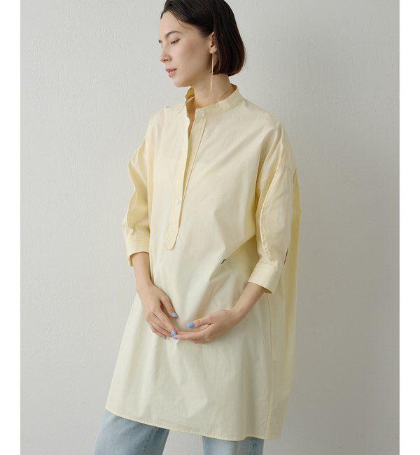  「刺繍チュニックシャツ」|シャツ・ブラウス|