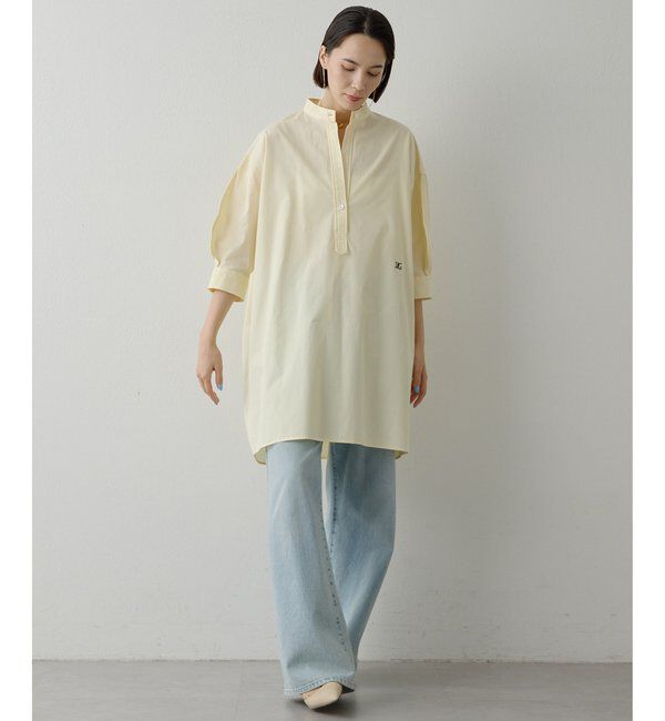  「刺繍チュニックシャツ」|シャツ・ブラウス|