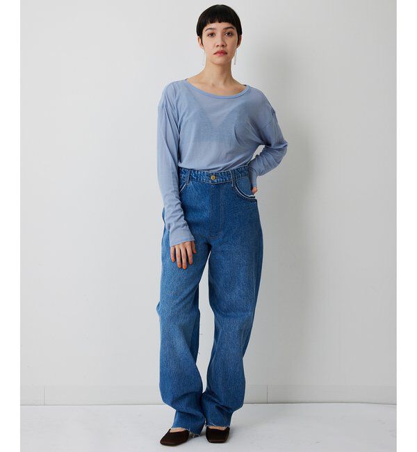 THE PAUSE「【THE PAUSE】シアーフライスロンTEE」|Tシャツ・カットソー|