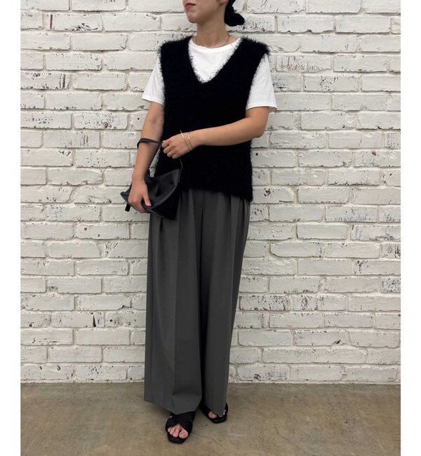  「シャギーニットベスト」|ニット・セーター|