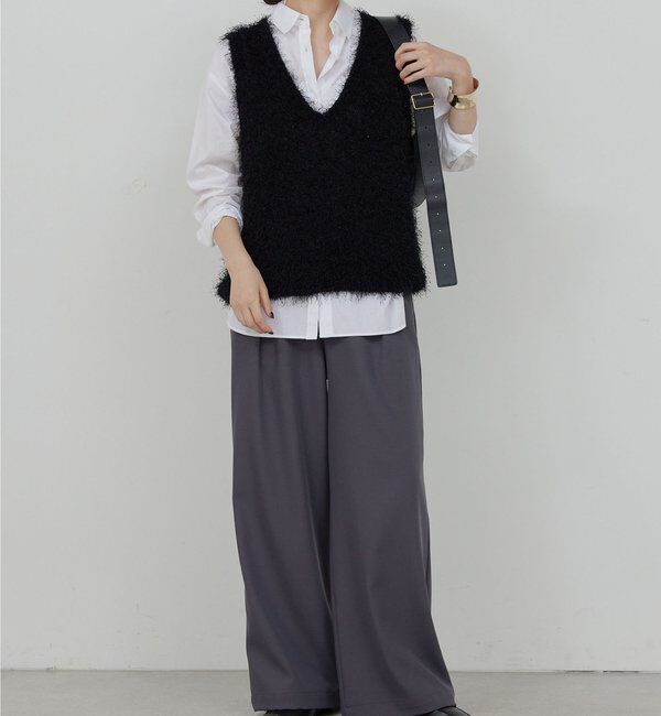  「シャギーニットベスト」|ニット・セーター|