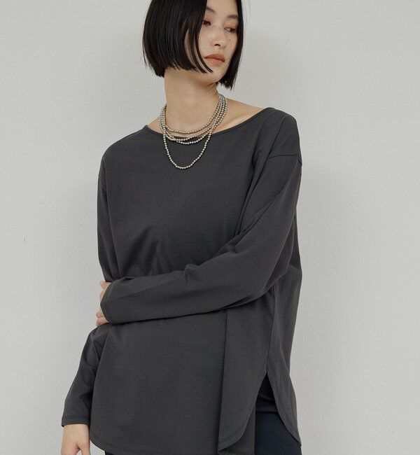  「レイヤードボールロングネックレス」|リング|