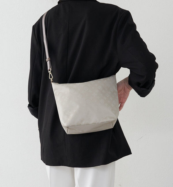  「ナイロンジャガードシンプルショルダーバッグ」|ショルダー・メッセンジャー|