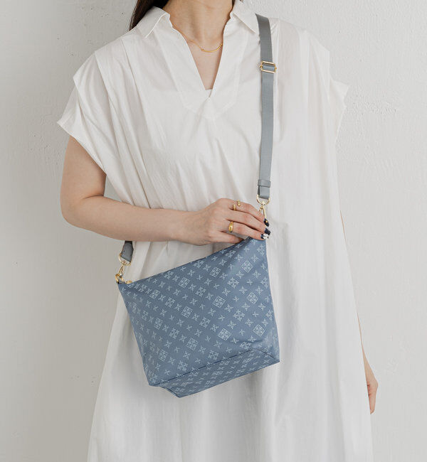  「ナイロンジャガードシンプルショルダーバッグ」|ショルダー・メッセンジャー|